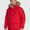ΧΟΝΔΡΙΚΟ ΕΜΠΟΡΙΟ 🥰 Helly Hansen Άνδρες Μπουφάν Παρκά Parka Nordsjo 53488 Κόκκινο Regular Fit 🌟