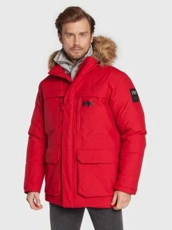 ΧΟΝΔΡΙΚΟ ΕΜΠΟΡΙΟ 🥰 Helly Hansen Άνδρες Μπουφάν Παρκά Parka Nordsjo 53488 Κόκκινο Regular Fit 🌟