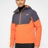 Νέος 👍 Helly Hansen Άνδρες Μπουφάν Σκι & Snowboard Μπουφάν για σκι Riva Lifaloft 65741 Πορτοκαλί Regular Fit 🌟