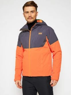 Νέος 👍 Helly Hansen Άνδρες Μπουφάν Σκι & Snowboard Μπουφάν για σκι Riva Lifaloft 65741 Πορτοκαλί Regular Fit 🌟
