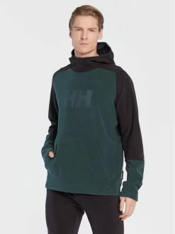 Συμφωνίες ⌛ Helly Hansen Άνδρες Μπλούζες Fleece Fleece Daybreaker Logo 51893 Πράσινο Regular Fit 💯