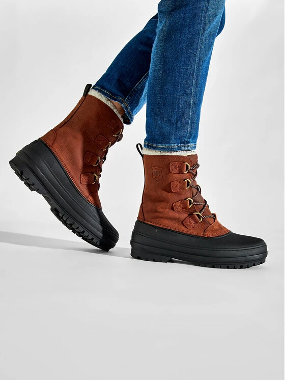 Ολοκαίνουργιο ❤️ Helly Hansen Άνδρες Μπότες Χιονιού Varanger Primaloft 11630 746 Καφέ 🛒 - Image 6