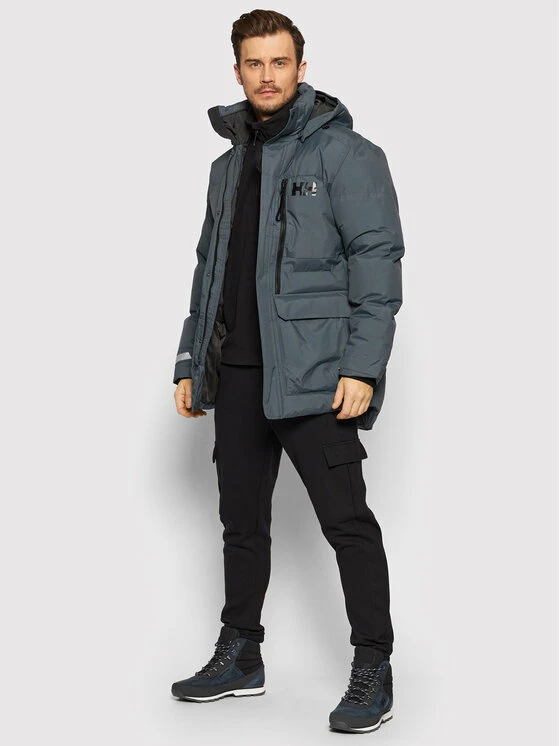 Συμφωνίες ⌛ Helly Hansen Άνδρες Πουπουλένια Μπουφάν Μπουφάν πουπουλένιο Tromsoe 53074 Γκρι Regular Fit ✨ - Image 2