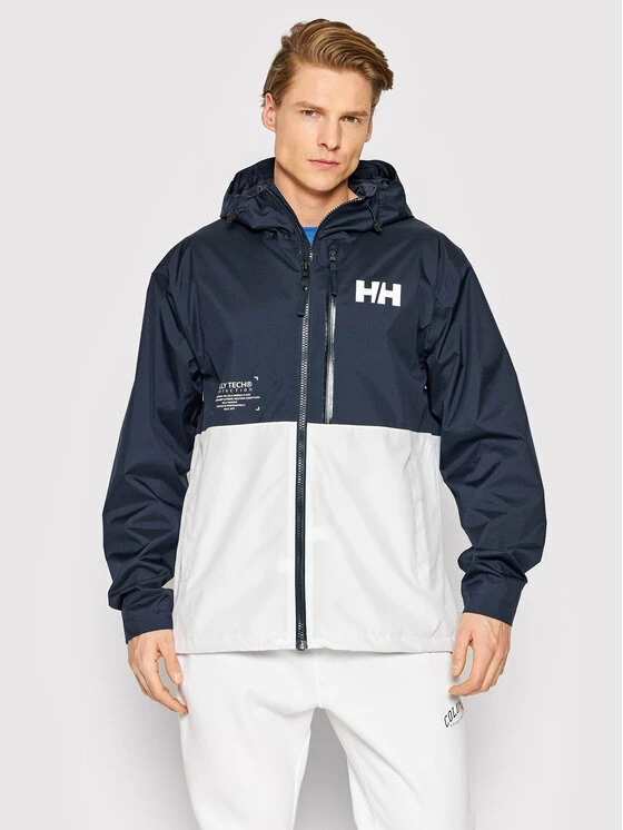 Το φθηνότερο 😀 Helly Hansen Άνδρες Μπουφάν Outdoor Μπουφάν αδιάβροχο Active Pace 53085 Σκούρο μπλε Regular Fit 🎉