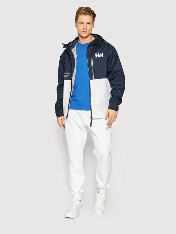 Το φθηνότερο 😀 Helly Hansen Άνδρες Μπουφάν Outdoor Μπουφάν αδιάβροχο Active Pace 53085 Σκούρο μπλε Regular Fit 🎉 - Image 2