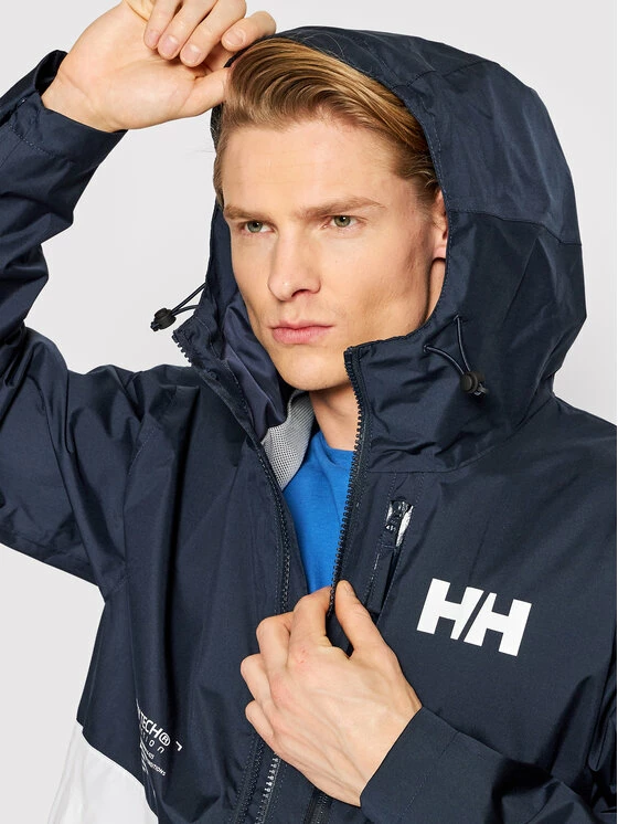 Το φθηνότερο 😀 Helly Hansen Άνδρες Μπουφάν Outdoor Μπουφάν αδιάβροχο Active Pace 53085 Σκούρο μπλε Regular Fit 🎉 - Image 4