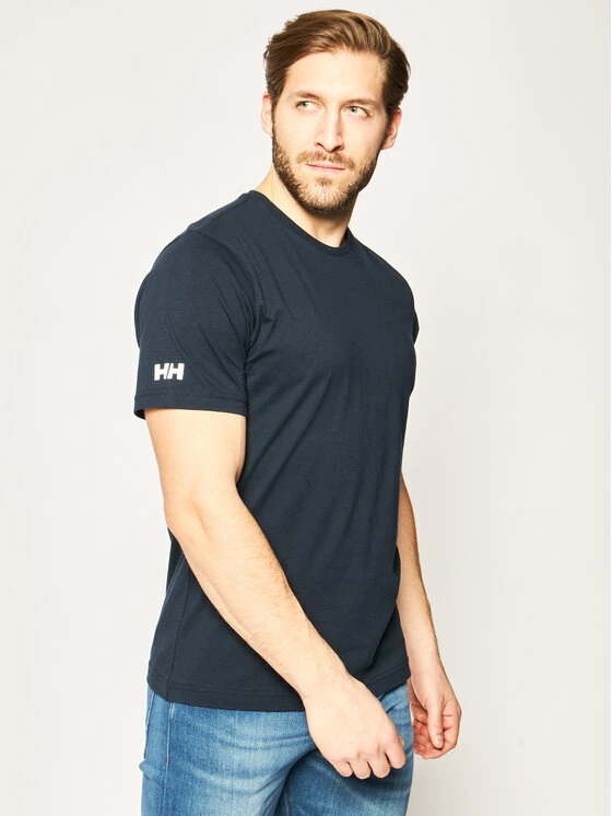 Εκπτωση ❤️ Helly Hansen Άνδρες T-shirts T-Shirt Crew 33995 Σκούρο μπλε Regular Fit ⌛