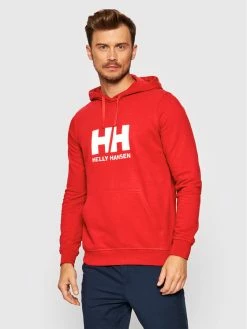 Φτηνός 🔔 Helly Hansen Άνδρες Μπλούζες Χωρίς Φερμουάρ Μπλούζα Logo 33977 Κόκκινο Regular Fit 😉