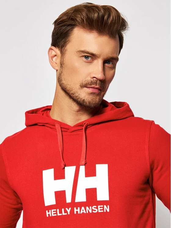 Φτηνός 🔔 Helly Hansen Άνδρες Μπλούζες Χωρίς Φερμουάρ Μπλούζα Logo 33977 Κόκκινο Regular Fit 😉 - Image 4