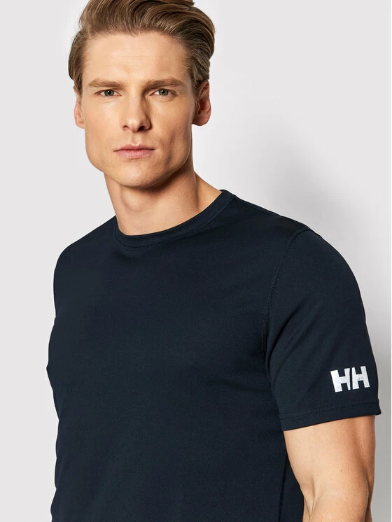 Νέος 💯 Helly Hansen Άνδρες Μπλουζάκια Τεχνικά Φανελάκι τεχνικό Active Tech 48363 Σκούρο μπλε Regular Fit 👍 - Image 4
