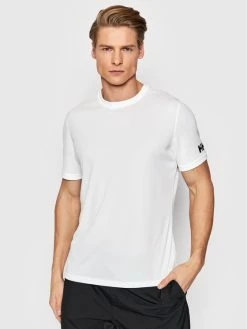 Ολοκαίνουργιο 👍 Helly Hansen Άνδρες Μπλουζάκια Τεχνικά Φανελάκι τεχνικό Active Tech 48363 Λευκό Regular Fit 😀