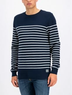 Κουπόνι 🎉 Helly Hansen Άνδρες Πουλόβερ Skagen 34055 Σκούρο μπλε Regular Fit 🔔