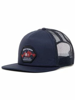 Κουπόνι 🔔 Helly Hansen Καπέλα Jockey Καπέλο Jockey Flatbrim Trucker Cap 67155 Σκούρο μπλε 😉
