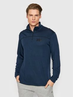 Προώθηση 👍 Helly Hansen Άνδρες Μπλουζάκια Τεχνικά Φανελάκι τεχνικό Demi-Fermeture 30208 Σκούρο μπλε Regular Fit 🎉