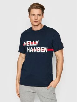 Η καλύτερη συμφωνία 🎁 Helly Hansen Άνδρες T-shirts T-Shirt Rwb Graphic 53763 Σκούρο μπλε Regular Fit ✔️