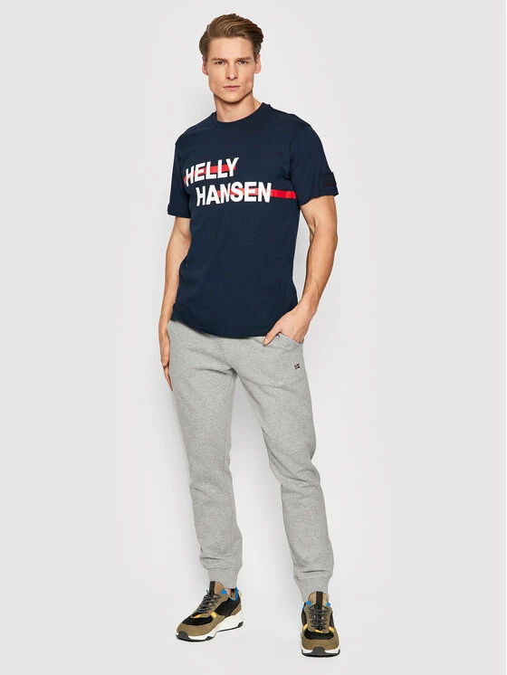 Η καλύτερη συμφωνία 🎁 Helly Hansen Άνδρες T-shirts T-Shirt Rwb Graphic 53763 Σκούρο μπλε Regular Fit ✔️ - Image 2