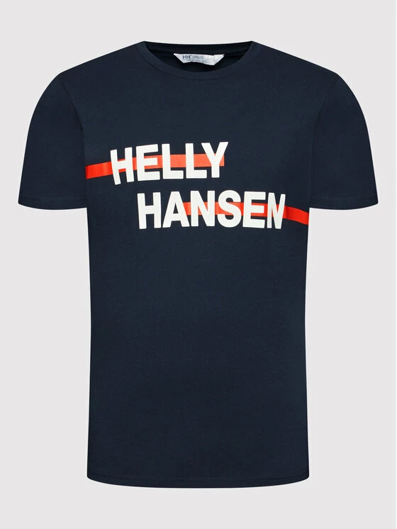 Η καλύτερη συμφωνία 🎁 Helly Hansen Άνδρες T-shirts T-Shirt Rwb Graphic 53763 Σκούρο μπλε Regular Fit ✔️ - Image 5