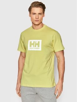 Εκπτωση 🥰 Helly Hansen Άνδρες T-shirts T-Shirt Box 53285 Κίτρινο Regular Fit 🎁