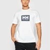 Προώθηση 🥰 Helly Hansen Άνδρες T-shirts T-Shirt Box 53285 Λευκό Regular Fit 👏