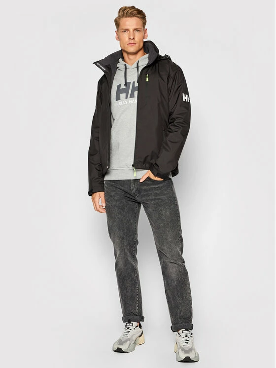 Η καλύτερη συμφωνία 👏 Helly Hansen Άνδρες Μπουφάν Outdoor Μπουφάν ιστιοπλοΐας Midlayer 33874 Μαύρο Regular Fit 🥰 - Image 2