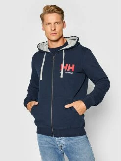 Φτηνός ⌛ Helly Hansen Άνδρες Μπλούζες Με Κουκούλα Μπλούζα Logo 34163 Σκούρο μπλε Regular Fit 🎁