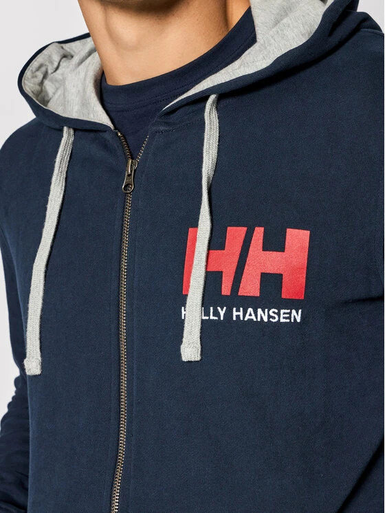 Φτηνός ⌛ Helly Hansen Άνδρες Μπλούζες Με Κουκούλα Μπλούζα Logo 34163 Σκούρο μπλε Regular Fit 🎁 - Image 4