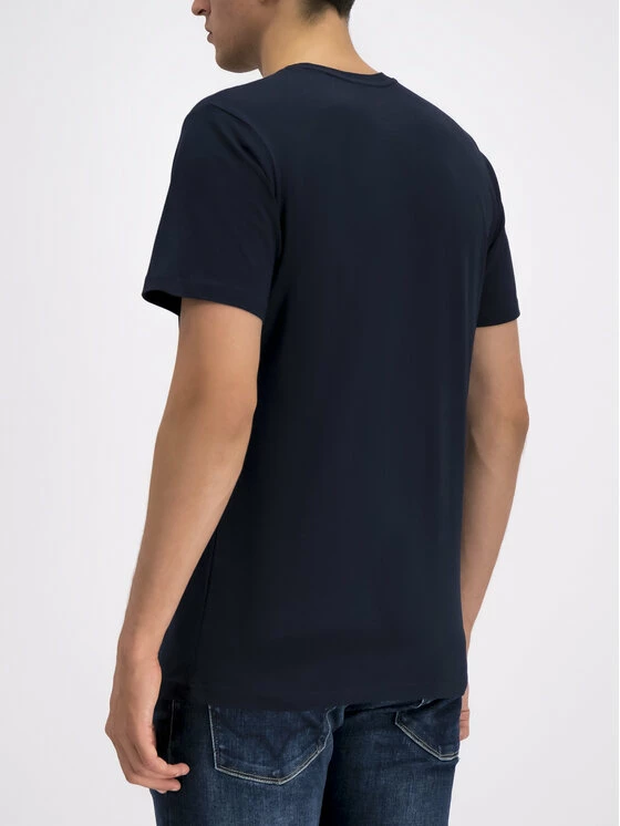 Προώθηση 🧨 Helly Hansen Άνδρες T-shirts T-Shirt Logo 33979 Σκούρο μπλε Regular Fit ❤️ - Image 2