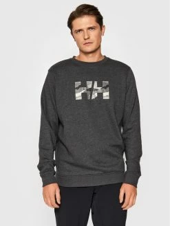 Πολύ καλή προσφορά 👏 Helly Hansen Άνδρες Μπλούζες Χωρίς Φερμουάρ Μπλούζα F2f 62933 Γκρι Regular Fit 🛒