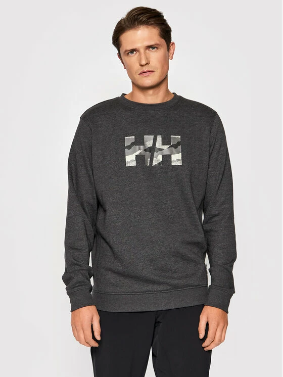 Πολύ καλή προσφορά 👏 Helly Hansen Άνδρες Μπλούζες Χωρίς Φερμουάρ Μπλούζα F2f 62933 Γκρι Regular Fit 🛒