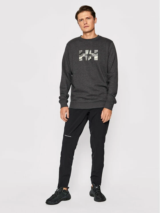 Πολύ καλή προσφορά 👏 Helly Hansen Άνδρες Μπλούζες Χωρίς Φερμουάρ Μπλούζα F2f 62933 Γκρι Regular Fit 🛒 - Image 2