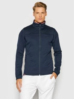 Το φθηνότερο ❤️ Helly Hansen Άνδρες Μπλούζες Με Φερμουάρ Μπλούζα Swift Midlayer 49427 Σκούρο μπλε Regular Fit ⭐