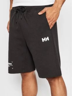 Φτηνός ✔️ Helly Hansen Άνδρες Αθλητικά Σορτς Αθλητικό σορτς Move Sweat 53710 Μαύρο Regular Fit 🛒