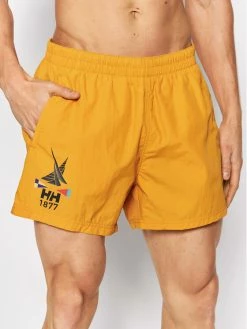 Κουπόνι ✨ Helly Hansen Άνδρες Boardshorts Σορτς κολύμβησης Cascais 34031 Κίτρινο Regular Fit ✨