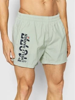 Κουπόνι 🥰 Helly Hansen Άνδρες Boardshorts Σορτς κολύμβησης Cascais 34031 Πράσινο Regular Fit 🎁