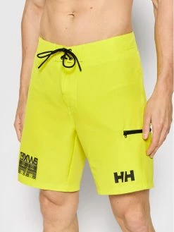 Προϋπολογισμός ❤️ Helly Hansen Άνδρες Boardshorts Σορτς κολύμβησης Hp Board 34058 Κίτρινο Regular Fit 👍