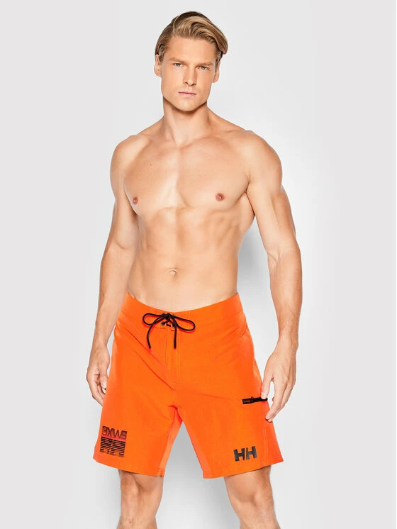 Προώθηση 🛒 Helly Hansen Άνδρες Boardshorts Σορτς κολύμβησης HP 34058 Πορτοκαλί Regular Fit 🔔 - Image 2