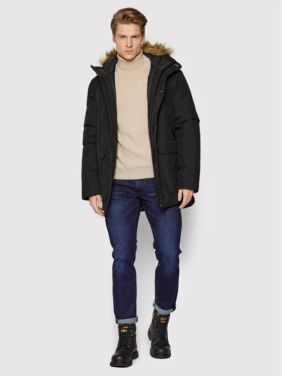 Εκπτωση 🛒 Helly Hansen Άνδρες Μπουφάν Παρκά Parka Classic 53494 Μαύρο Regular Fit 🔥 - Image 2