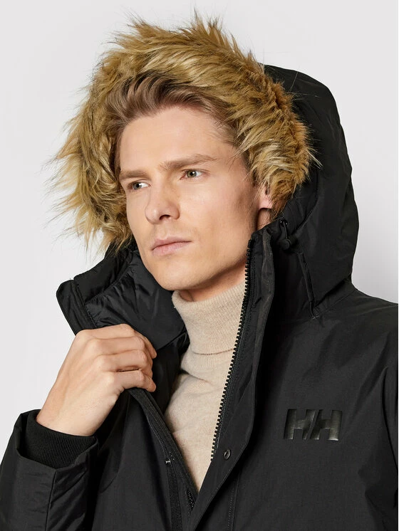 Εκπτωση 🛒 Helly Hansen Άνδρες Μπουφάν Παρκά Parka Classic 53494 Μαύρο Regular Fit 🔥 - Image 6