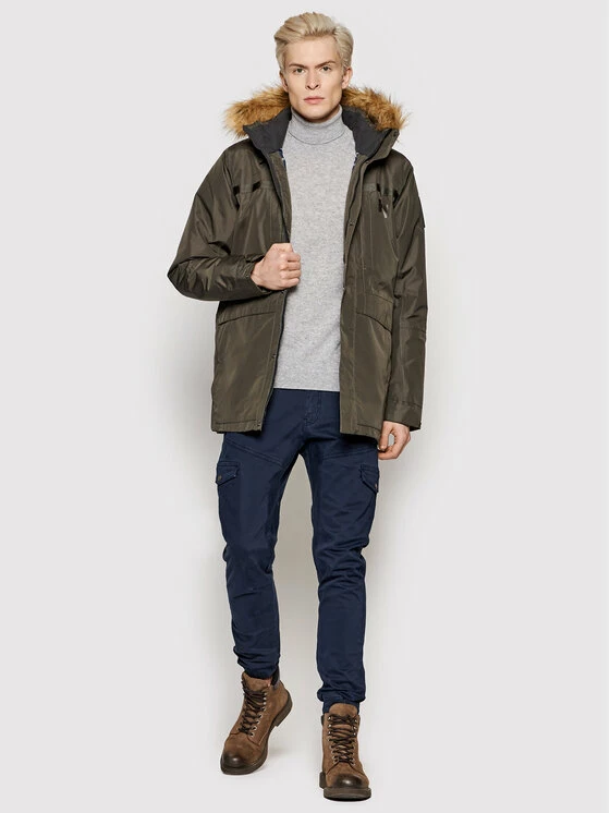 Συμφωνίες ⌛ Helly Hansen Άνδρες Μπουφάν Παρκά Parka Coastal 2 54408 Πράσινο Regular Fit ✔️ - Image 2