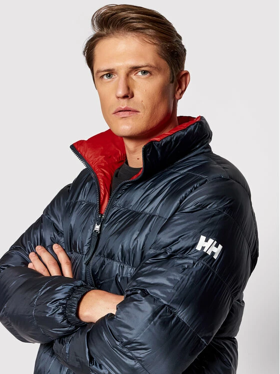 Κουπόνι 😉 Helly Hansen Άνδρες Πουπουλένια Μπουφάν Μπουφάν πουπουλένιο Reversible 53596 Σκούρο μπλε Regular Fit 🔔 - Image 4