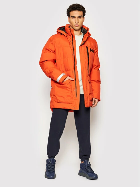 Best Pirce 😍 Helly Hansen Άνδρες Πουπουλένια Μπουφάν Μπουφάν πουπουλένιο Tromsoe 53074 Πορτοκαλί Regular Fit 🥰 - Image 2