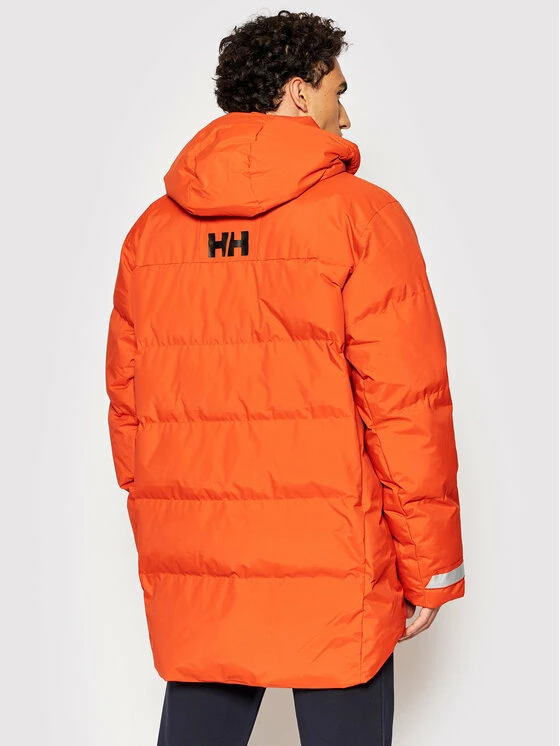 Best Pirce 😍 Helly Hansen Άνδρες Πουπουλένια Μπουφάν Μπουφάν πουπουλένιο Tromsoe 53074 Πορτοκαλί Regular Fit 🥰 - Image 3