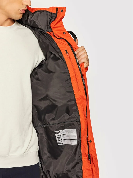 Best Pirce 😍 Helly Hansen Άνδρες Πουπουλένια Μπουφάν Μπουφάν πουπουλένιο Tromsoe 53074 Πορτοκαλί Regular Fit 🥰 - Image 6