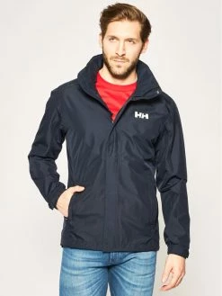 Φτηνός ✔️ Helly Hansen Άνδρες Μπουφάν Outdoor Dubliner 62643 Σκούρο μπλε Regular Fit ⌛