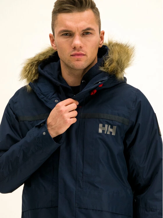 Αγορά 👏 Helly Hansen Άνδρες Μπουφάν Παρκά Parka Coastal 2 54408 Σκούρο μπλε Regular Fit 🔔 - Image 5