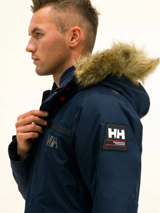 Αγορά 👏 Helly Hansen Άνδρες Μπουφάν Παρκά Parka Coastal 2 54408 Σκούρο μπλε Regular Fit 🔔 - Image 6