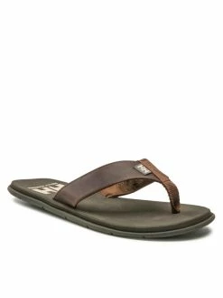 Τοπ 10 🎉 Helly Hansen Άνδρες Σαγιονάρες Seasand Leather 🩴 Sandal 11495_745 Καφέ 💯