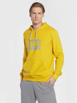 Φτηνός ✔️ Helly Hansen Άνδρες Μπλούζες Χωρίς Φερμουάρ Μπλούζα Box 53289 Κίτρινο Regular Fit 🎉